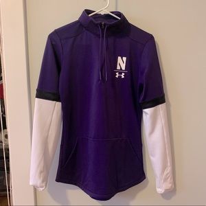 Northwestern Under Armour Quarter Zip